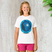 T-shirt filles Blue Globe