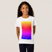 T-shirt filles brillantes (Devant entier)