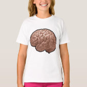 T-shirt Filles Cerveau Humain (Devant)