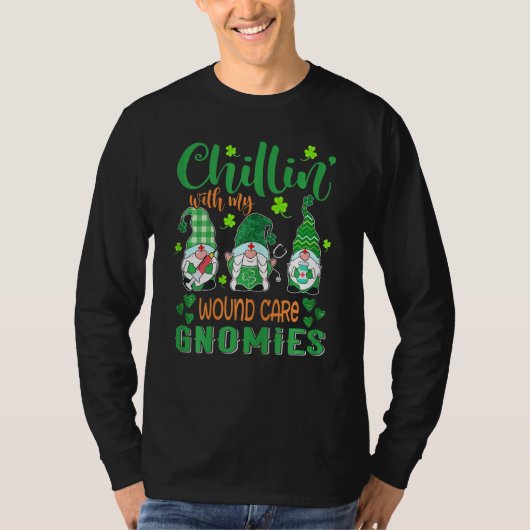 T-shirt Filles Chillin Avec Mes Soins De Blessure Gnomies (Devant)