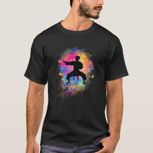 T-shirt Filles Classiques Arc-en-ciel Taekwondo Karaté Fém