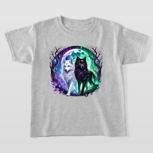 T-shirt Filles cool amatrices de loup