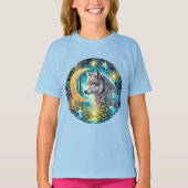 T-shirt Filles cool amatrices de loup  (Devant)