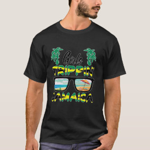 T-shirt Filles cool Jamaïque Voyage 2024 Beach Vacation Pa