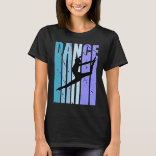 T-shirt Filles Cool Retro Pink Dance Seasons Petite-fille