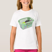 T-shirt Filles Corbeille à Linge (Devant)