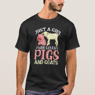 T-shirt Filles d'agriculteurs Femmes agricultrices Animal 