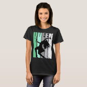 T-shirt Filles Danse Queen Dancer Motivation graphique rét (Devant entier)
