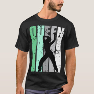 T-shirt Filles Danse Queen Danse Motivation graphique rétr