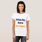 T-shirt Filles de Barbade (Devant entier)