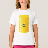 T-shirt filles de déchets radioactifs (Devant)
