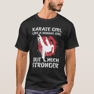 T-shirt Filles de karaté classiques Femmes Fille Karatéka