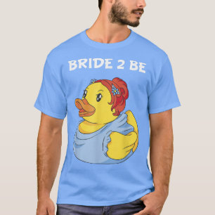 T-shirt Filles de la fête de canard en caoutchouc Costume