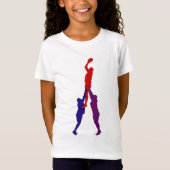 T-shirt filles de la gamme Rugby (Devant)