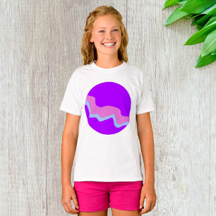 T-Shirt Filles de la Planète Violette