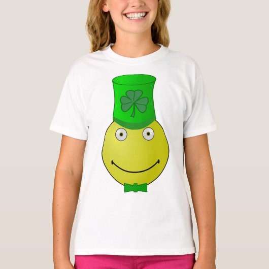 T-shirt filles de la Saint Patrick (Devant)