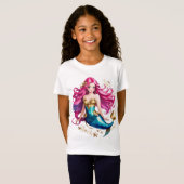 T-Shirt Filles de Mermaid (Devant entier)