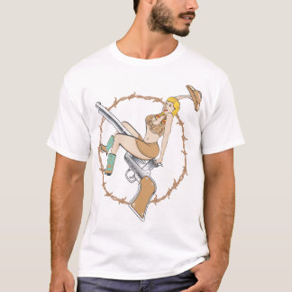 T-shirt Filles de pin-up