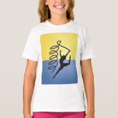 T-shirt filles de routine Rubon (Devant)