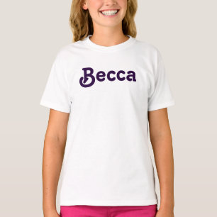 T-shirt Filles de vêtements Becca