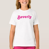 T-shirt Filles de vêtements Beverly (Devant)