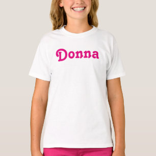 T-shirt Filles de vêtements Donna