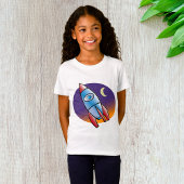 T-shirt Filles de voyage dans l'espace extra-atmos