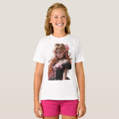 T-shirt filles dessin animé (Devant entier)