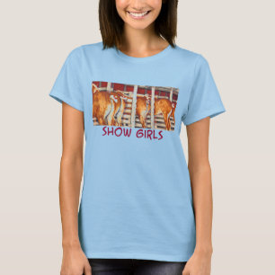 T-shirt Filles d'exposition - chevaux belges