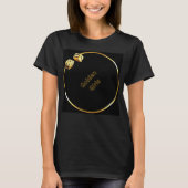T-shirt filles d'or (Devant)