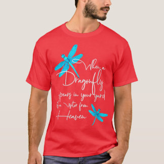 T-shirt Filles Dragonfly foi spirituelle libellules amoure