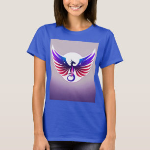 T-shirt Filles du ciel : Le logo du Club de l'aviation Con