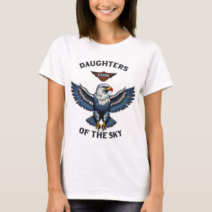 T-shirt Filles du Sky Aviation Club Logo Tee