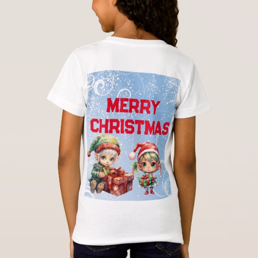 T-Shirt Filles Elf (Dos)