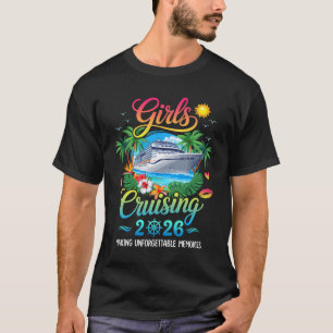 T-shirt Filles en Croisière 2026 Sœurs Voyage en Mer Faire