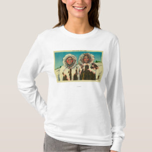 T-shirt Filles esquimaudes indigènes dans AlaskaState