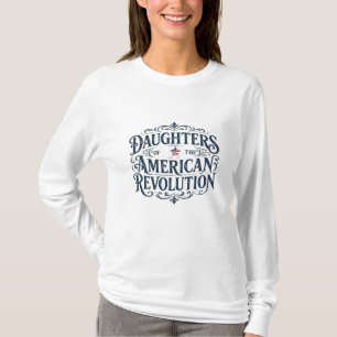 T-shirt Filles étoile drapeau Révolution américaine lignée