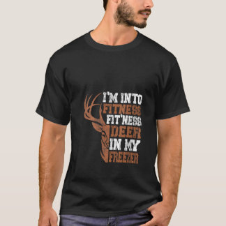 T-shirt Filles Fantaisie Chasseur Papa Je suis dans Fitnes