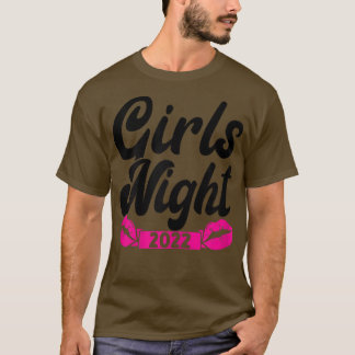 T-shirt Filles femmes nuit 2022 baiser fête dames mariée 6