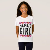 T-shirt FILLES FILLES DE MAMA (Devant entier)