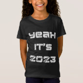 T-shirt Filles Fleurs 2023 (Devant)