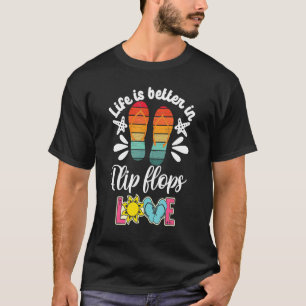 T-shirt Filles Flip Flops Femmes Flipflops Camper Peace Lo