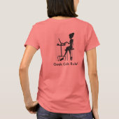 T-shirt Filles geeks Règle T (Dos)