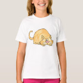 T-shirt Filles Ginger Cat (Devant)