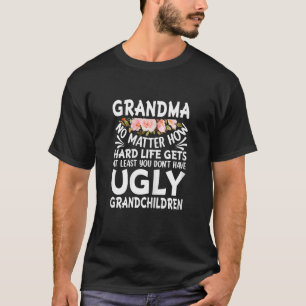 T-shirt Filles Grand-mère laide petits-enfants Mimi Granmy