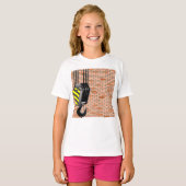 T-shirt filles grue et crochet (Devant entier)