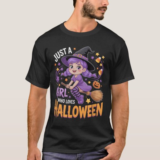 T-shirt Filles Halloween (Devant)