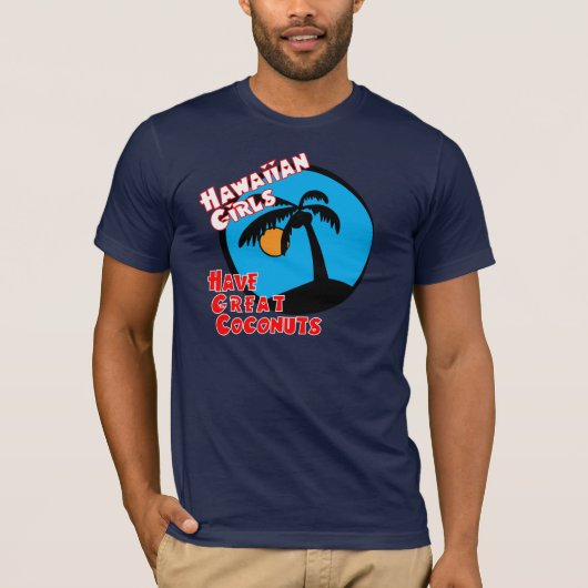 T-shirt Filles hawaïennes (Devant)