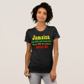 T-shirt Filles jamaïcaines (Devant entier)