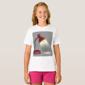T-shirt Filles Lampe de table (Devant entier)